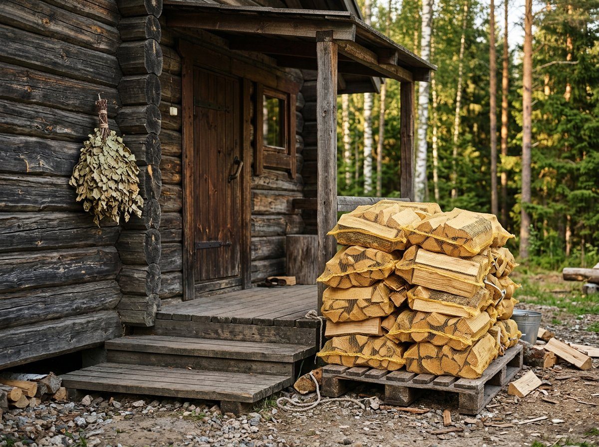 Брикеты Pini Kay — 8 м³ — СНТ «Лесная», 33к3